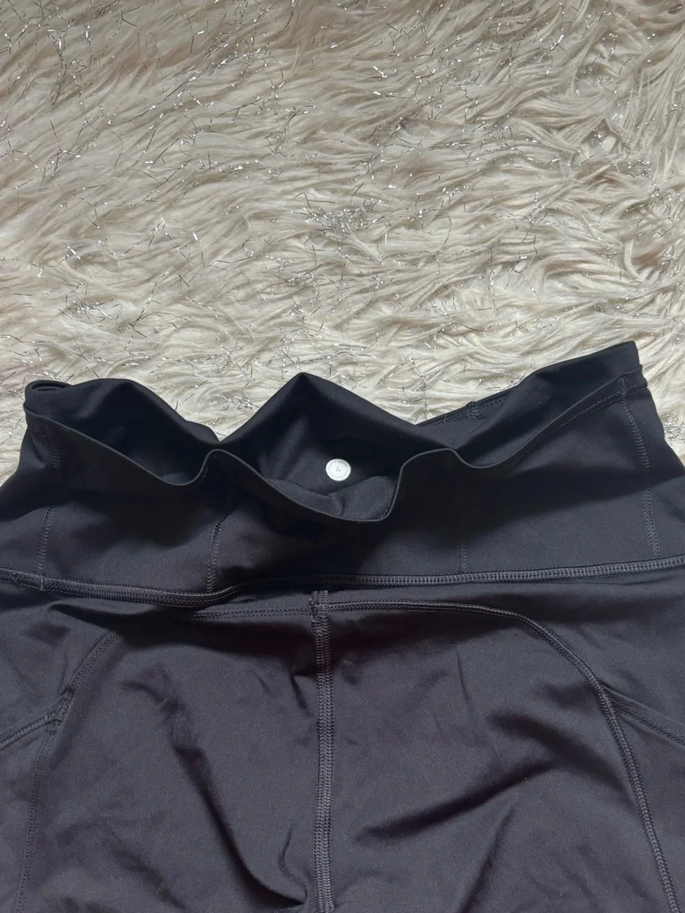 Lululemon Athletica Black Women’s Fast And Free Crop Leggings Size 4